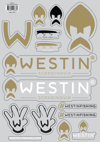 Westin Stickers A4 Bogen Aufkleber