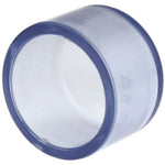 PVC Endkappe Transparent Ø 25mm - 50 mm Klebemuffe