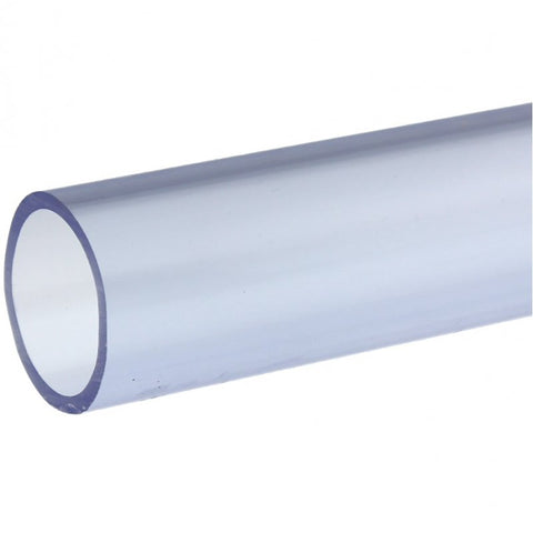 PVC Rohr 1meter Transparent Ø 25mm - 110 mm